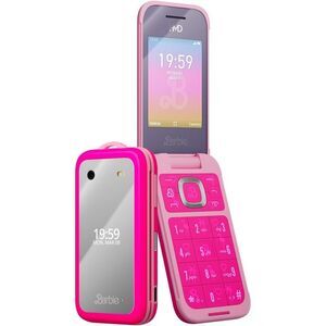 Barbie TA-1420 HMD Global Oy 2.8" Unlocked T-Mobile for Adult - Power Pink